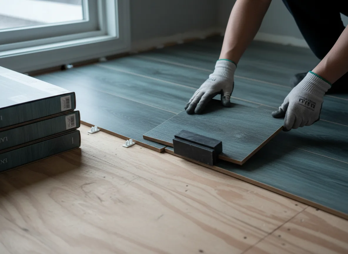 Luxury Vinyl Plank Installation company in Dunn Center, ND